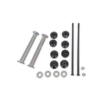Pair of Superlift extended front sway bar links with bushings and mounting sleeves for 4-inch lifted Ford trucks.