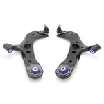 SuperPro TRC1143 front lower control arm pair with pre-installed blue bushings and ball joints for 2006-2012 Toyota RAV4