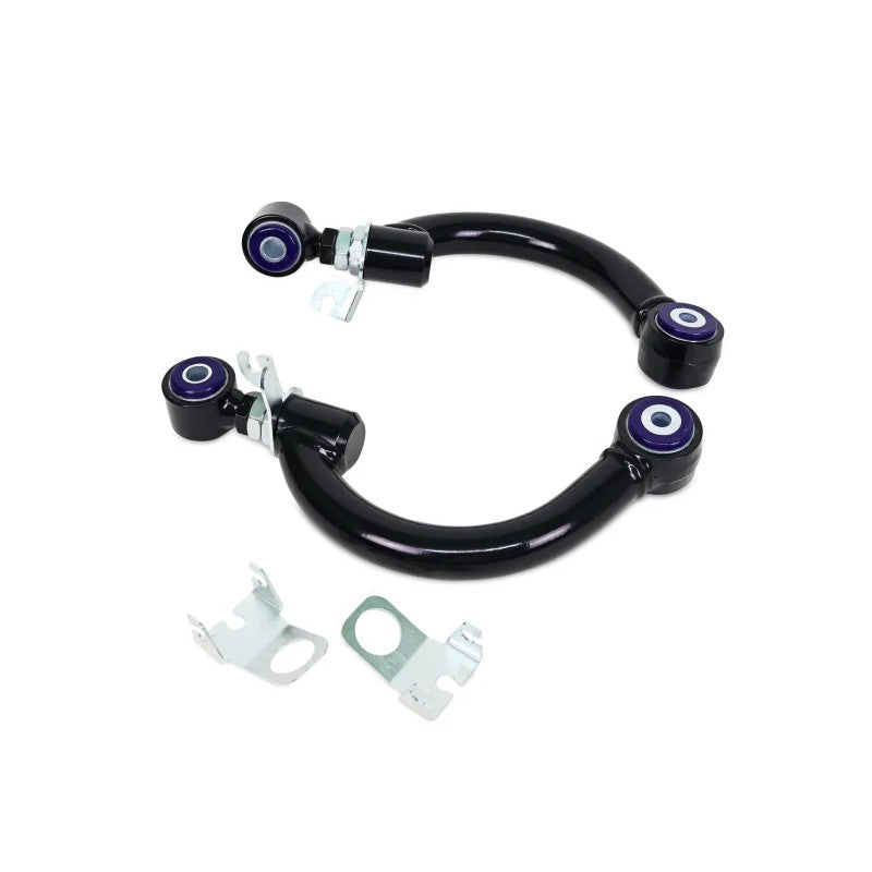 SuperPro 06-25 Volkswagen Golf GTI Upper Rear HD Adjustable Toe Arm Set