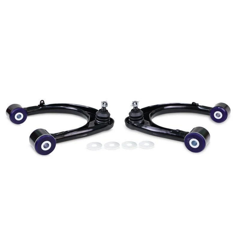 SuperPro 08-21 Toyota Land Cruiser Front Upper Control Arm Set
