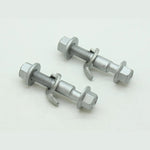 SuperPro SPF4351-12K 12mm high-strength steel camber adjustment bolt kit for front strut suspensions.