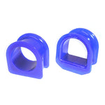 SuperPro blue polyurethane front steering rack and pinion mount bushings for 1990-1997 Mazda Miata.