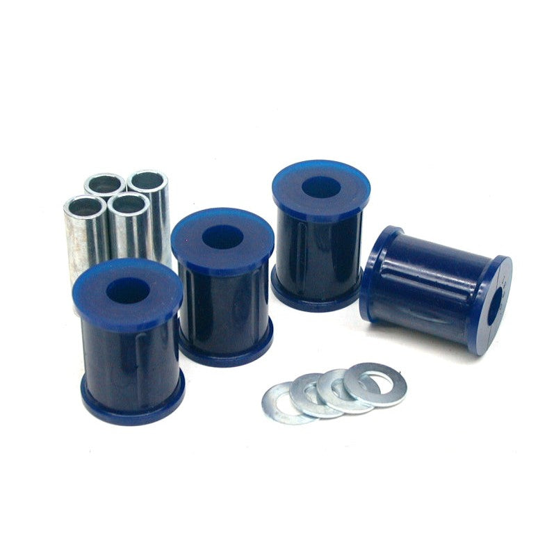 SuperPro polyurethane rear lower control arm outer bushing kit with metal sleeves for 1990-2005 Mazda Miata
