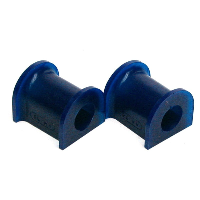 SuperPro SPF1257-22K polyurethane 22mm front sway bar mount bushings.