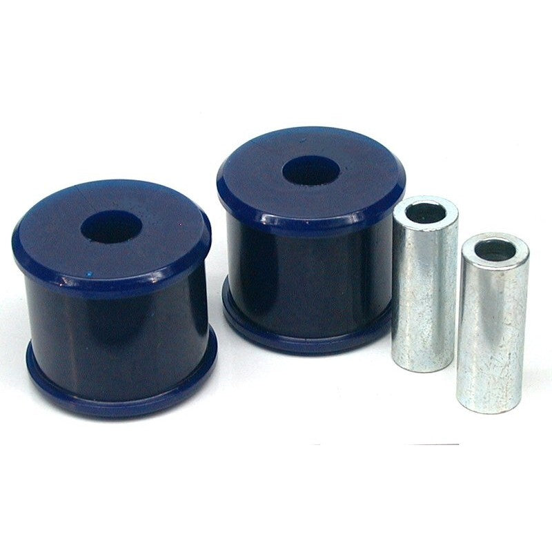 SuperPro blue polyurethane rear differential-to-crossmember bushing kit for 1993-1995 Mazda RX-7.