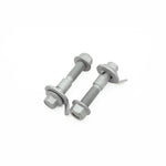 SuperPro high-strength 14mm camber adjustment bolts for front strut mounting.