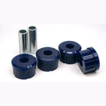 SuperPro polyurethane front lower inner rearward control arm bushings with metal crush tubes, part number SPF1651K.