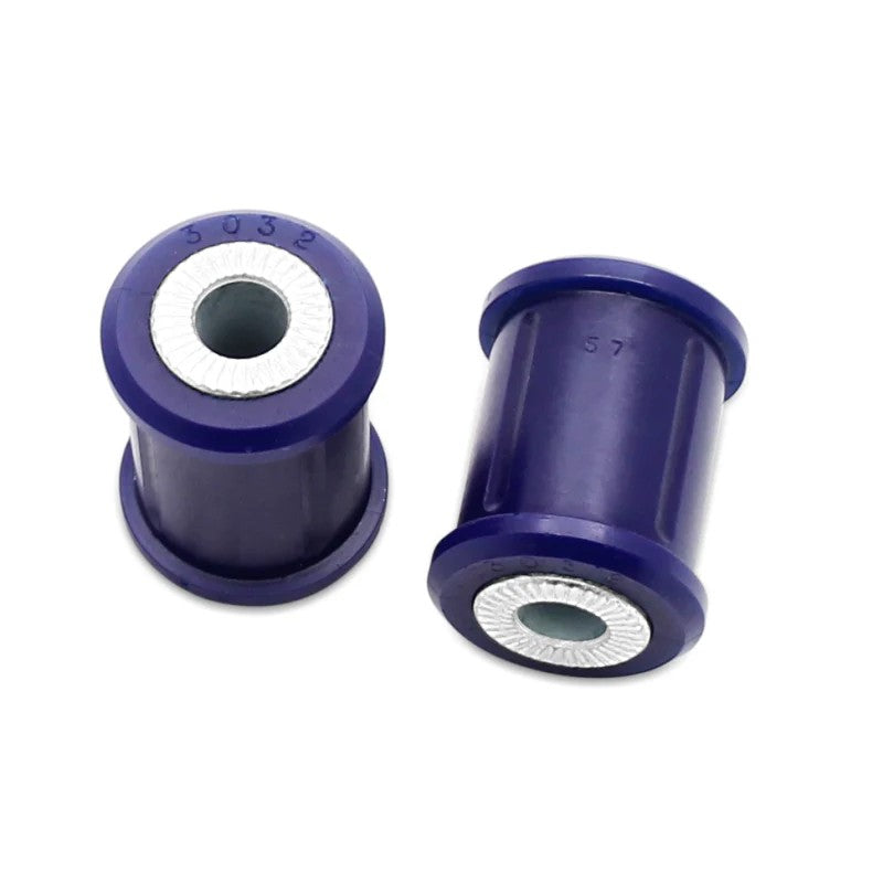 SuperPro polyurethane rear lower inner control arm bushing set with metal crush tubes for 1992-2000 Lexus and Toyota.