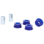 SuperPro SPF3031K polyurethane trailing arm rearward bushings for Lexus and Toyota rear hub assembly.