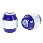 SuperPro SPF4094K front lower radius arm bushing kit with bushings and inner metal sleeves.