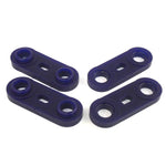 SuperPro SPF2358K polyurethane rear gearbox crossmember isolator mount bushings.