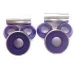 SuperPro SPF3040K polyurethane front rearward radius arm bushings for 2001-2005 Lexus IS300.