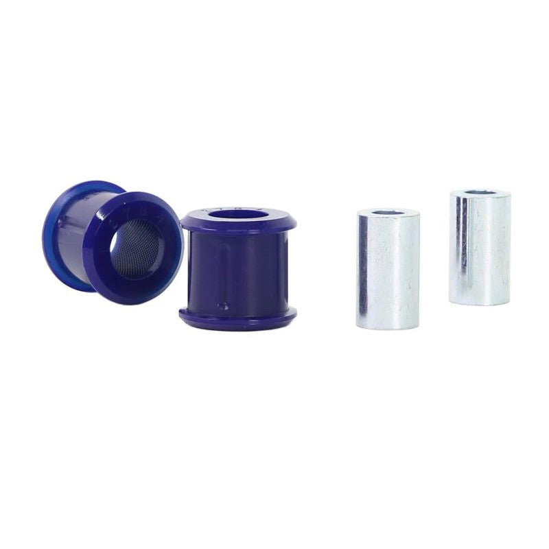 SuperPro SPF2784K rear trailing arm forward polyurethane bushing kit with metal sleeves for Lexus GS and IS models.