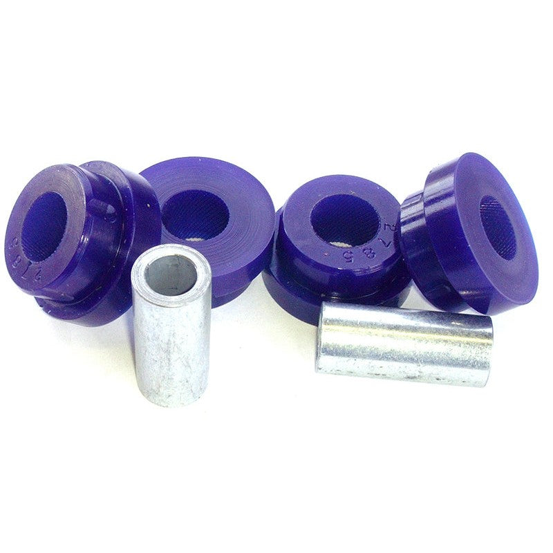 SuperPro SPF2785K polyurethane rear trailing arm rearward bushing kit for select 1992-2005 Lexus GS, IS, and SC models.