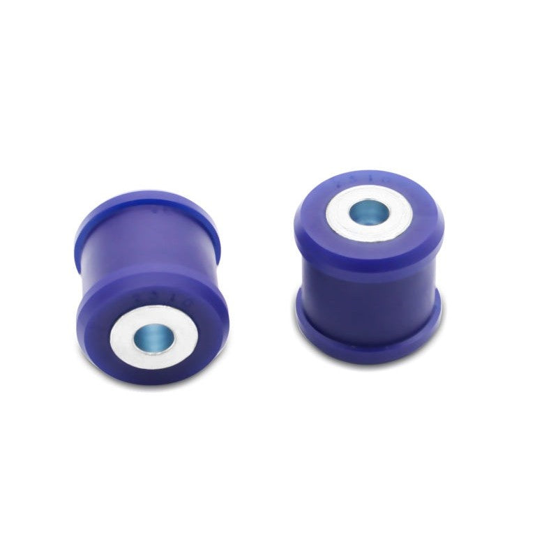 SuperPro SPF2310K polyurethane rear upper control arm outer bushing for knuckle and hub mounting.