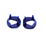 SuperPro SPF2552K blue polyurethane front control arm bushings with inner metal sleeves for 2002-2006 Mini Cooper.