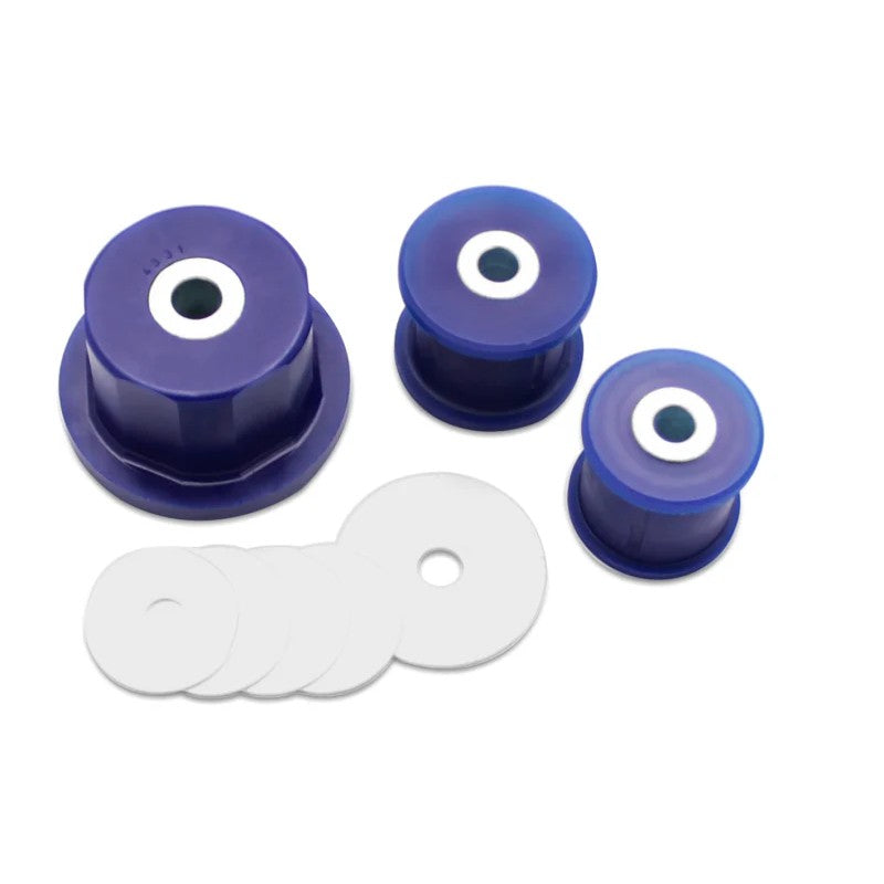 SuperPro SPF4330K blue polyurethane rear upper forward differential pinion mount bushing kit