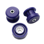 SuperPro SPF3849K blue polyurethane rear differential pinion and subframe mounting bushing kit