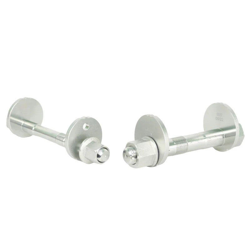 SuperPro TRC0037 heavy duty front camber bolt and corrosion-resistant hardware set.