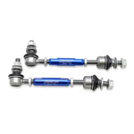 SuperPro TRC1085V Rear HD adjustable sway bar end link set with 10mm studs and 6060-T5 alloy links.