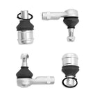 SuperPro TRC0005 correction kit featuring two upgraded ball joints and two tie rod ends for Mitsubishi Lancer Evolution.