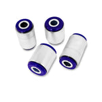 SuperPro SPF2324K 4-piece rear lower control arm and outer polyurethane bushing kit.