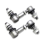 SuperPro TRC1025A heavy-duty adjustable rear sway bar end links with 10mm studs and 85mm-100mm alloy bodies.