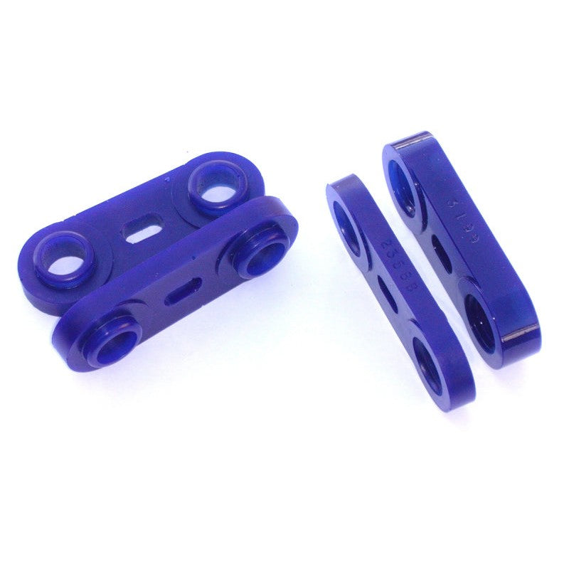 SuperPro SPF3199K polyurethane transmission crossmember isolator bushing set for Subaru vehicles