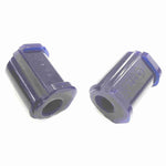 SuperPro 19mm blue polyurethane rear sway bar mount bushings for 2006-2014 Lexus GS and IS.