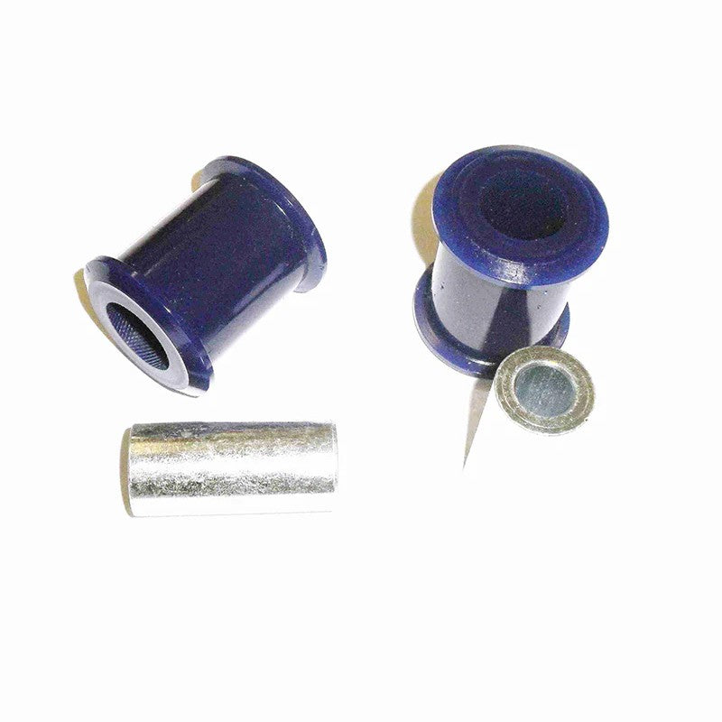 SuperPro polyurethane rear lower trailing arm forward bushing kit with inner metal sleeves for Lexus IS chassis.