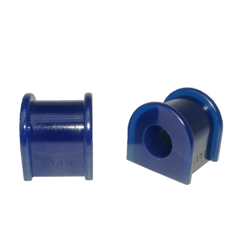SuperPro SPF1138-25K rear sway bar mount bushing set for 25mm bars on 1984-2018 Jeep Cherokee and Wrangler.