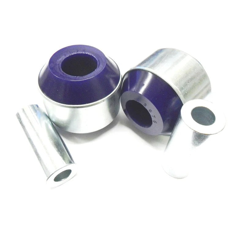 SuperPro SPF3692-90K Motorsport front lower inner rearward control arm offset caster bushing kit for Lexus.