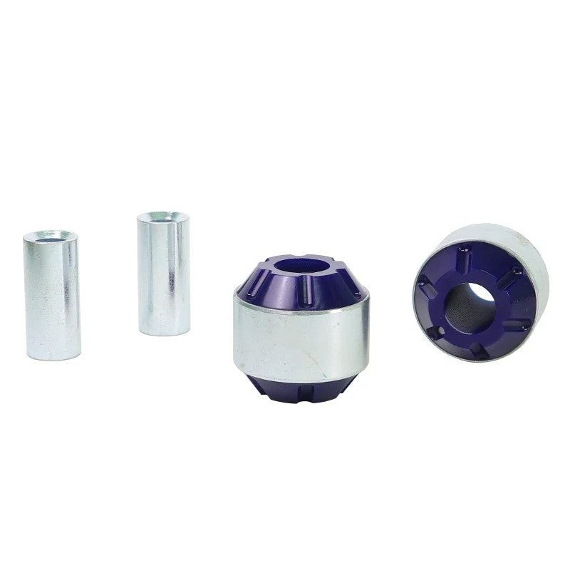 SuperPro SPF3491-90K Motorsport polyurethane front lower inner rearward control arm bushing kit.