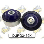 SuperPro DURO3439K front lower control arm DuroBall bushing kit for 2008-2015 Mitsubishi Lancer Evolution.
