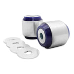 SuperPro SPF5188K blue polyurethane front lower inner control arm bushings with metal inner sleeves for Audi