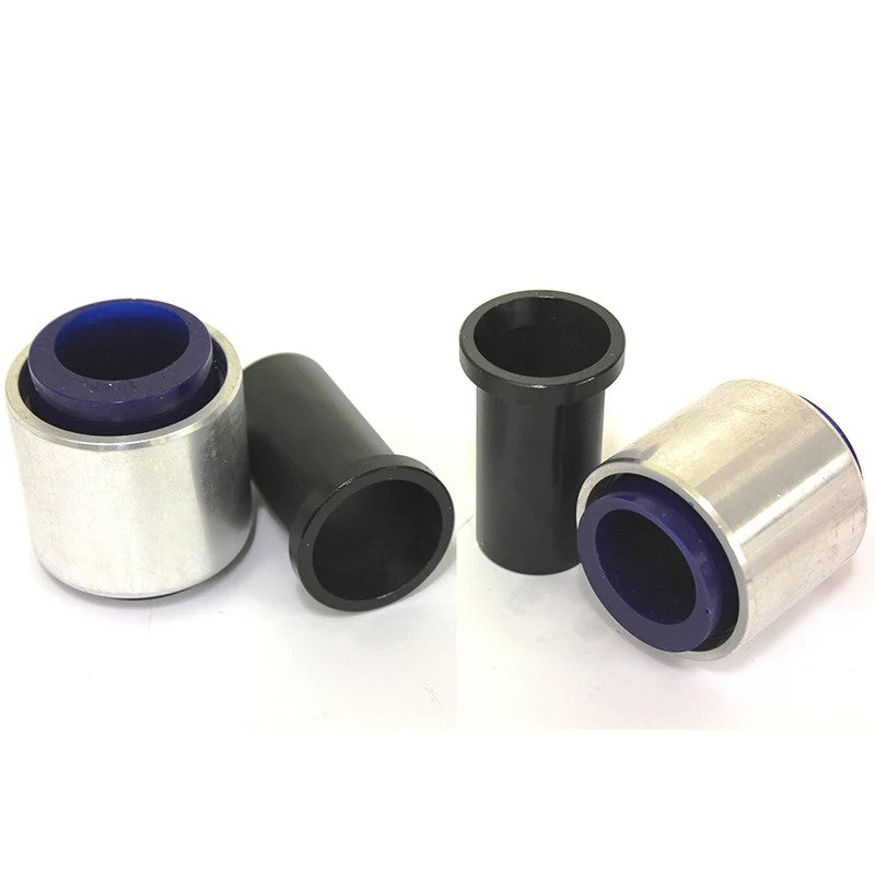 SuperPro SPF3852K polyurethane front lower inner rearward control arm caster bushing kit for Nissan GT-R.