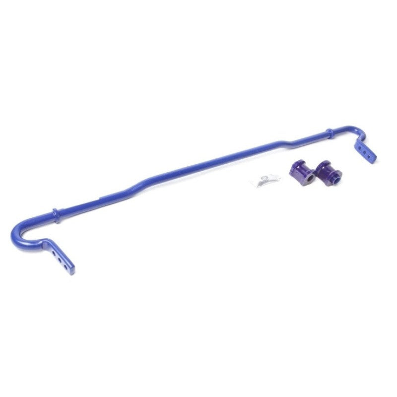 SuperPro 24mm blue powder-coated 3-position adjustable rear sway bar for Subaru models