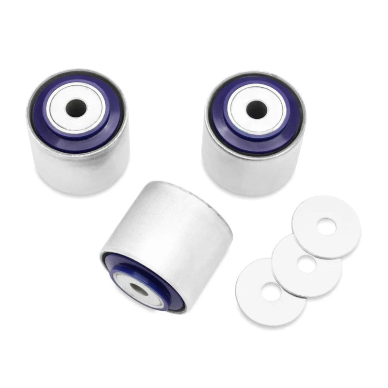 SuperPro SPF4628K polyurethane rear differential mount bushing kit for 2011-2021 Jeep Grand Cherokee and Dodge Durango