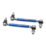 SuperPro TRC12160 heavy duty adjustable front sway bar end link set with 12mm studs and alloy links