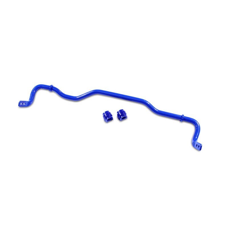SuperPro Roll Control 24mm blue powder-coated 2-position adjustable heavy-duty rear sway bar with bushings and hardware