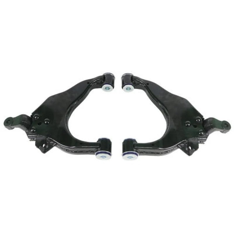 SuperPro TRC1190 front lower control arm kit with pre-installed bushings and ball joints for 1996-2002 Toyota 4Runner.