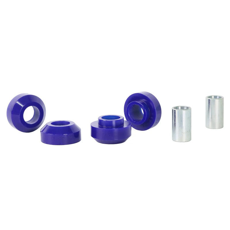 SuperPro SPF1429K blue synthetic elastomer front strut bar to chassis mount bushings