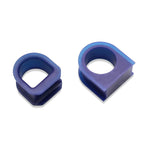 Blue SuperPro polyurethane steering rack mount bushing kit for 1988-1992 Toyota Corolla