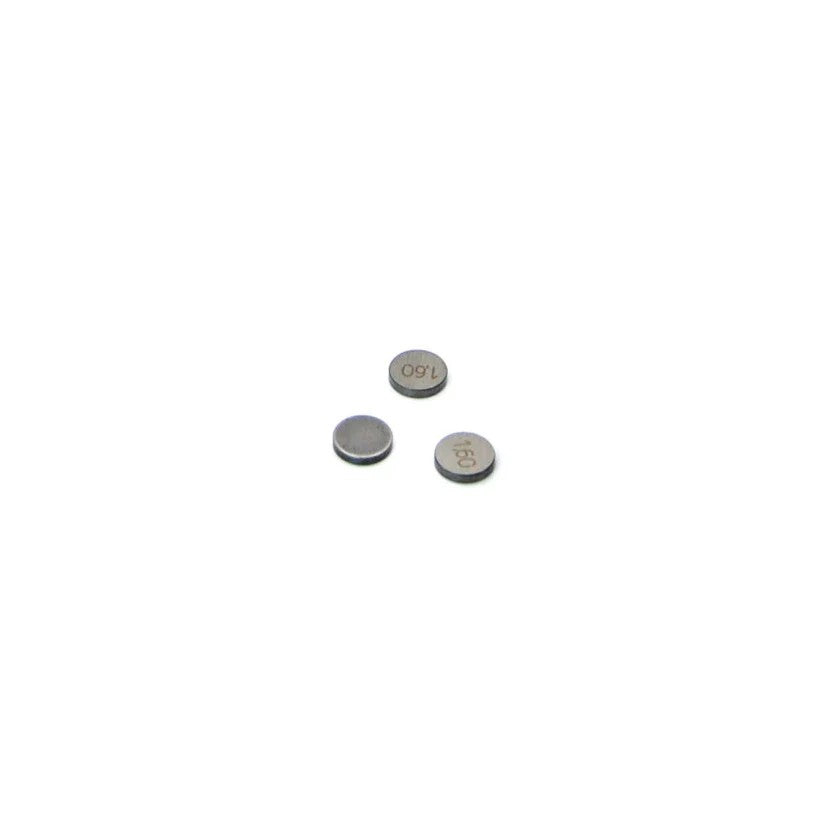 Precision Supertech 12.15mm cam follower shim with 2.2mm thickness.