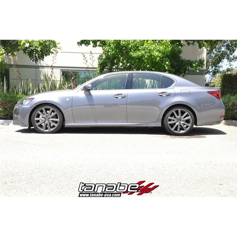 Set of Tanabe Sustec NF210 red lowering springs for 2013 Lexus GS350.