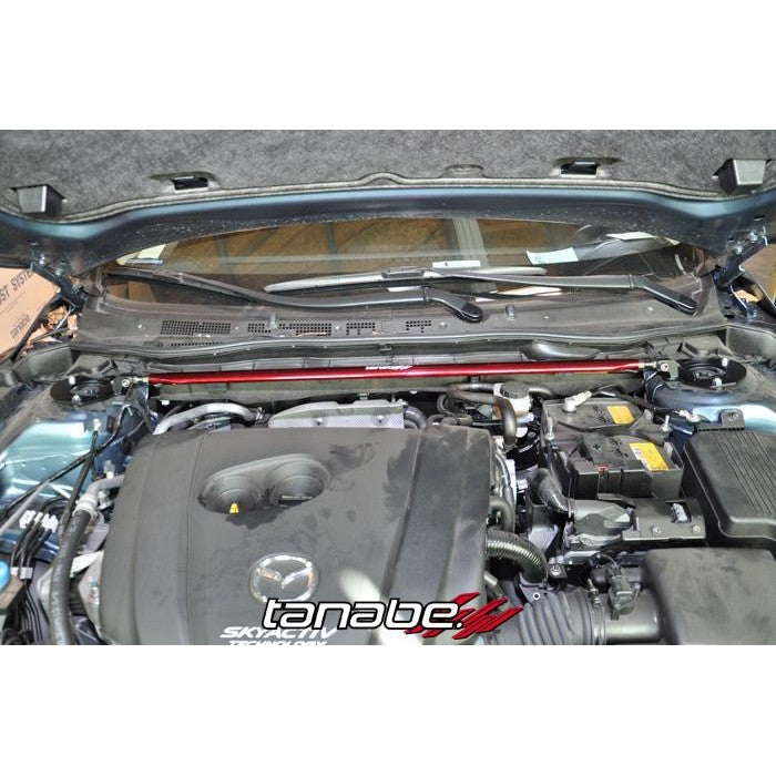 Tanabe Sustec front strut tower bar for 2014-2015 Mazda 6 chassis reinforcement
