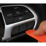 Tazer Type B auxiliary buttons and wiring harness for 2017-2021 Dodge and Jeep interiors.