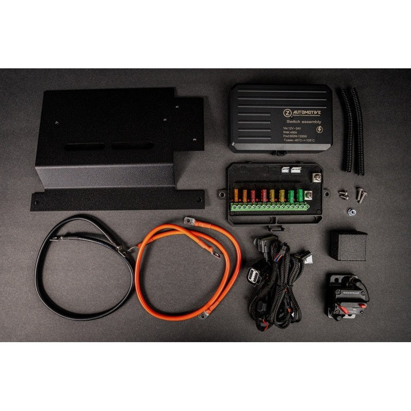Tazer AuxZiliary wiring expansion kit for 2020-2024 Jeep Wrangler JL and Gladiator JT models.