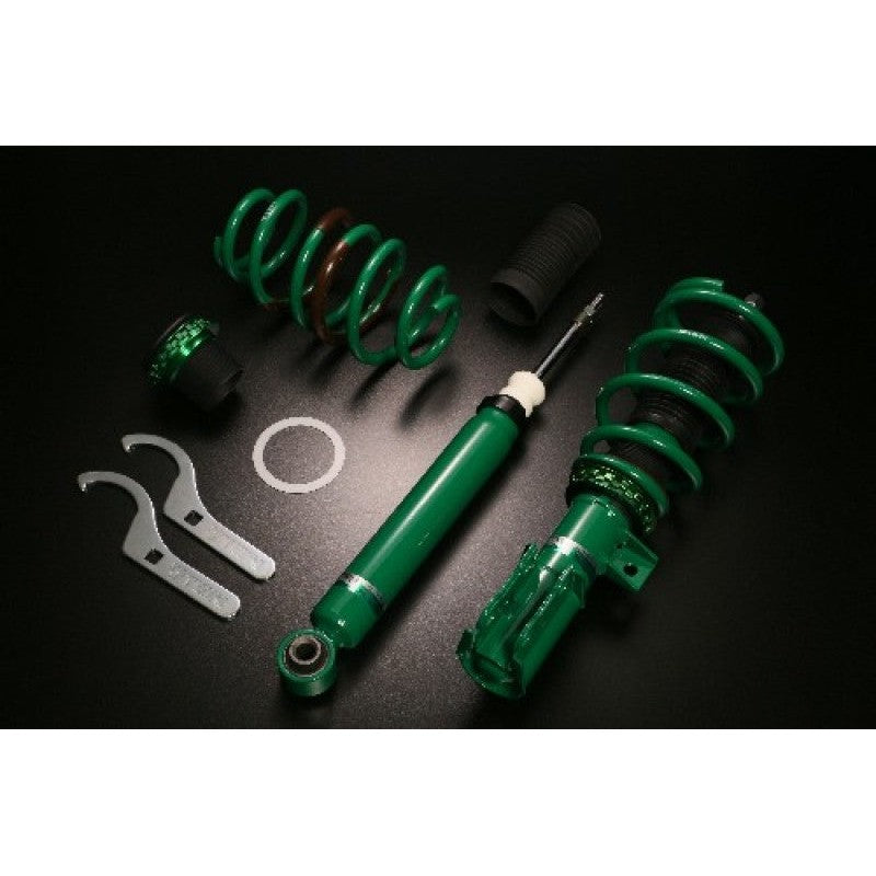 Tein Street Basis Z height-adjustable twin-tube coilover suspension kit for 2019-2024 Toyota Corolla Hatchback.
