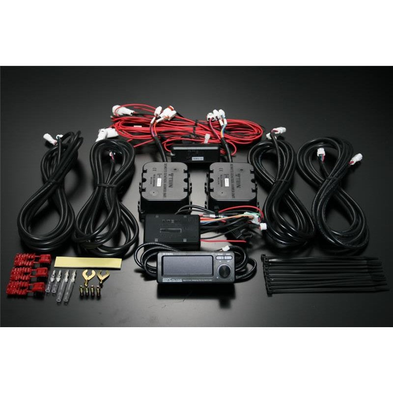 Tein EDFC Active Pro digital controller display unit with G-sensor and wiring harness.